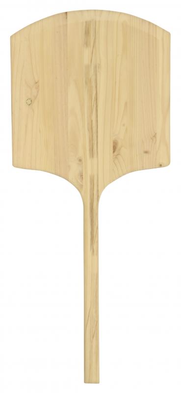 18" x 18" Wooden Pizza Peel with 42" Over-all Length